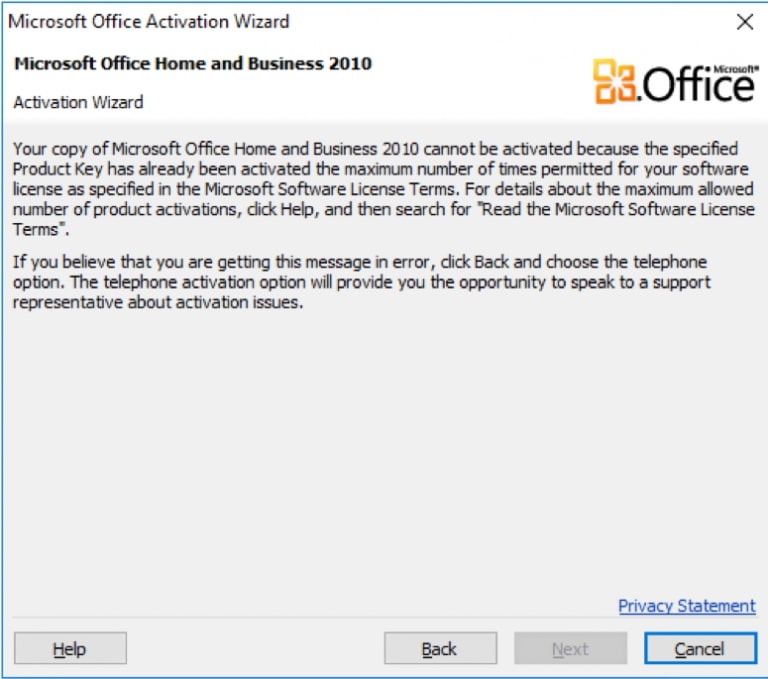 what is microsoft office activation wizard