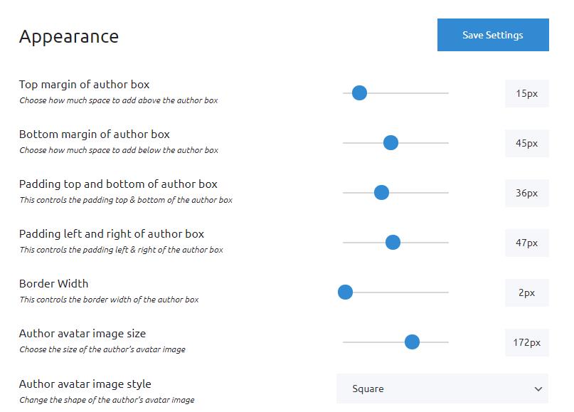 Simple Author Box Appearance