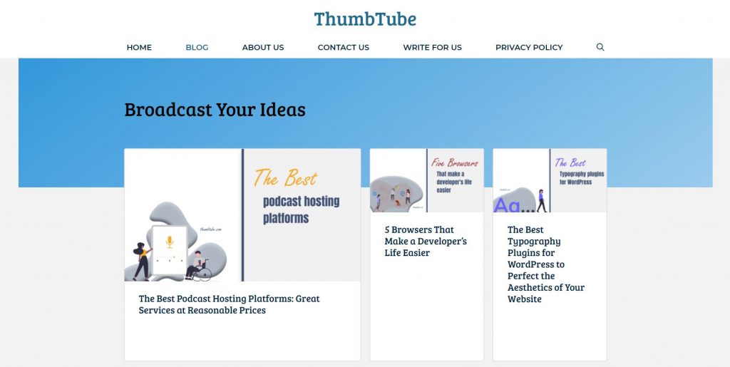 ThumbTube 