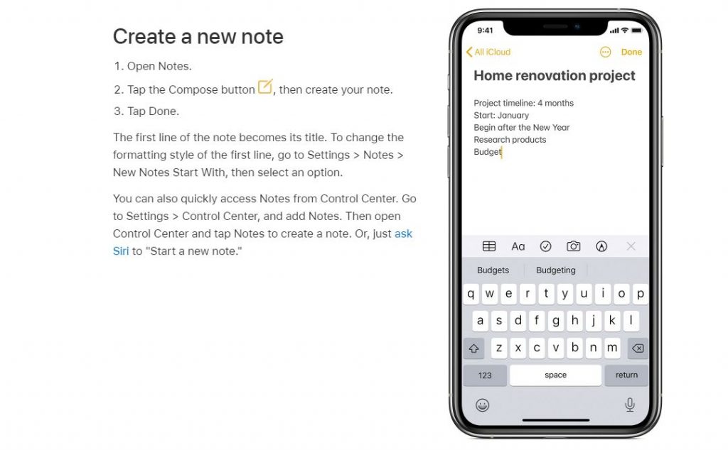 Apple Notes