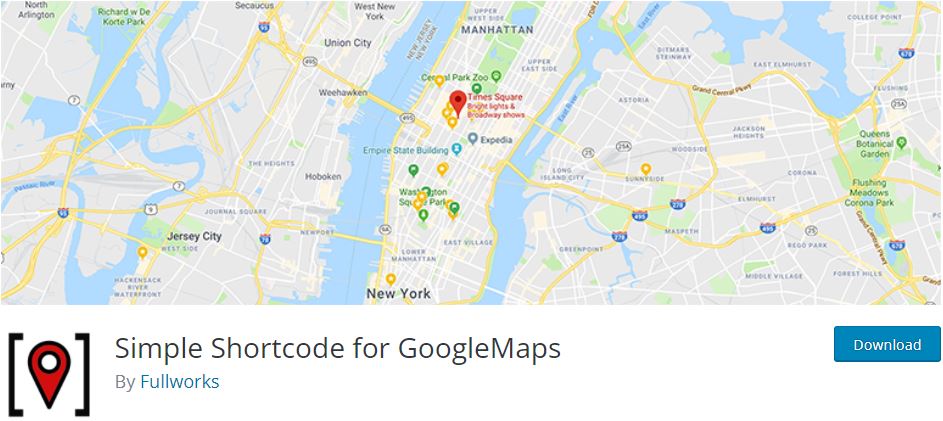 رمز قصير بسيط لخرائط Google