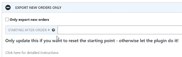 WooCommerce Export Orders Export New Orders Only