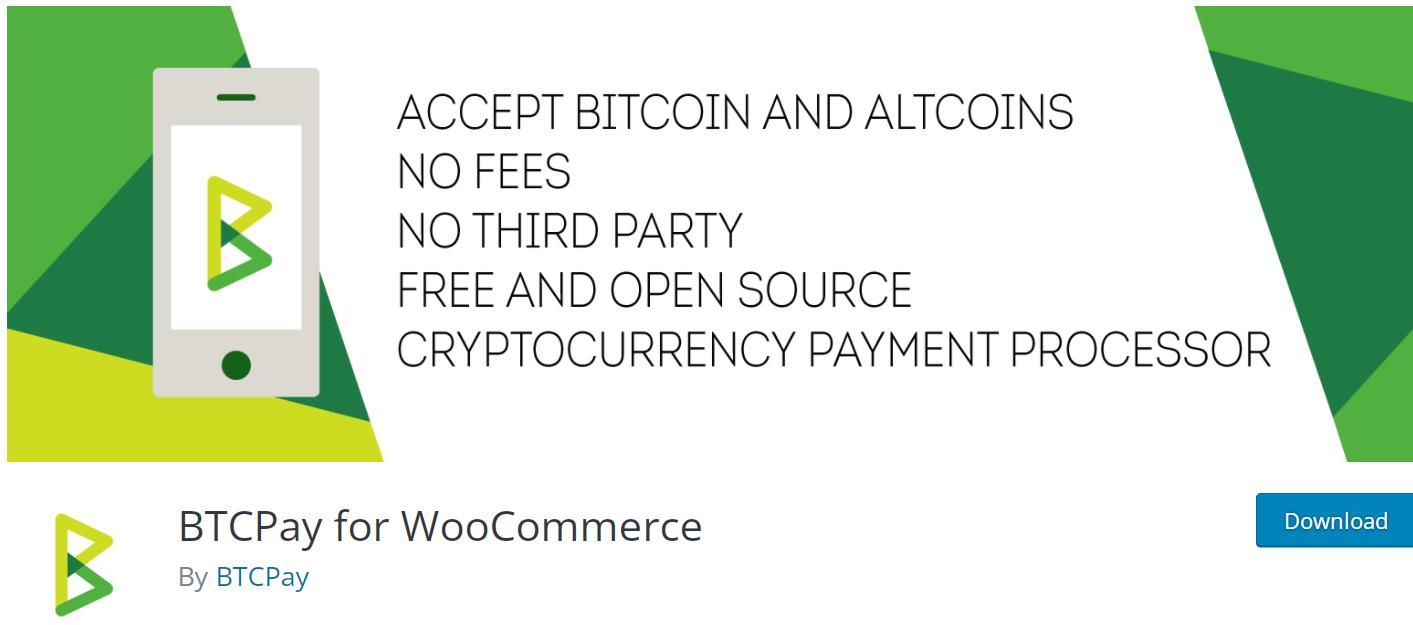 BTCPay لـ WooCommerce