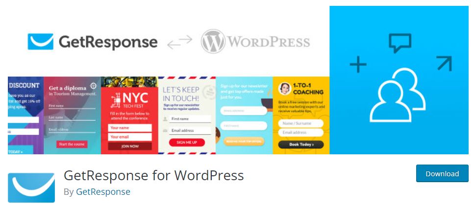 GetResponse لـ WordPress