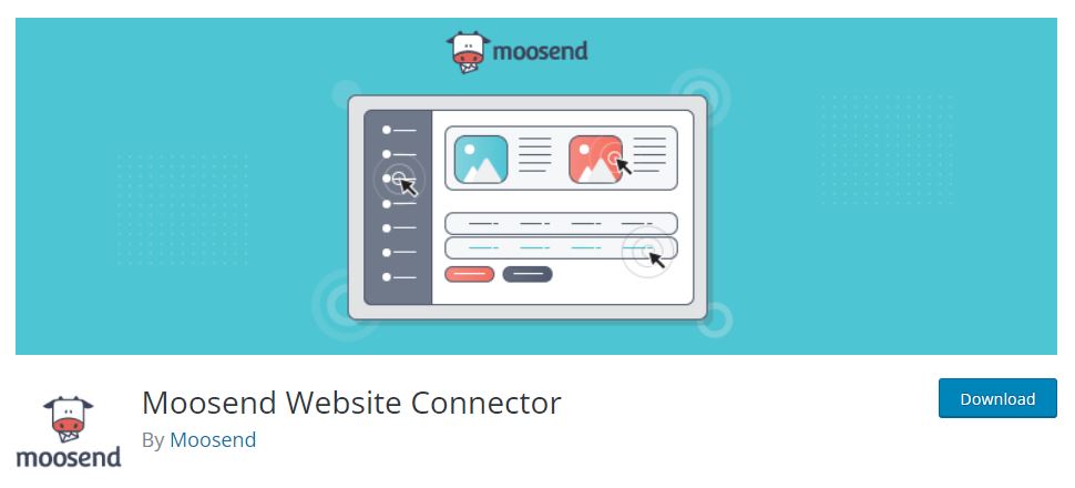 Moosend Website Connector