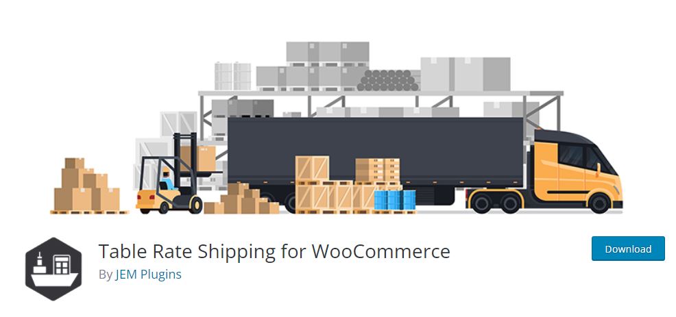 Table Rate Shipping for WooCommerce