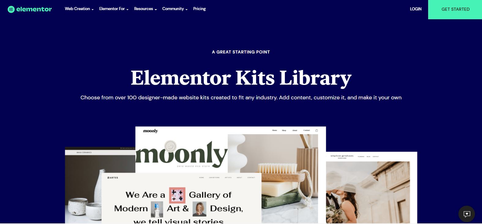 Elementor Kits Library