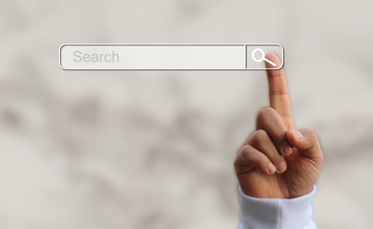Search Google Finger Index
