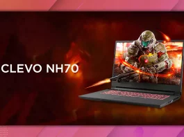 clevo nh70 gaming laptop review