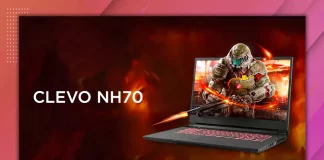 clevo nh70 gaming laptop review