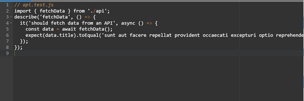 async/await syntax