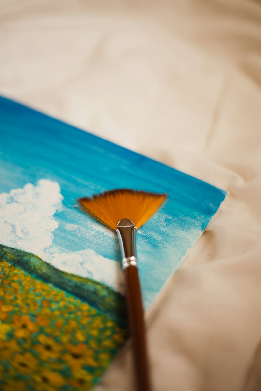 Cara Membuat Awan Realistis di Photopea Menggunakan Mouse